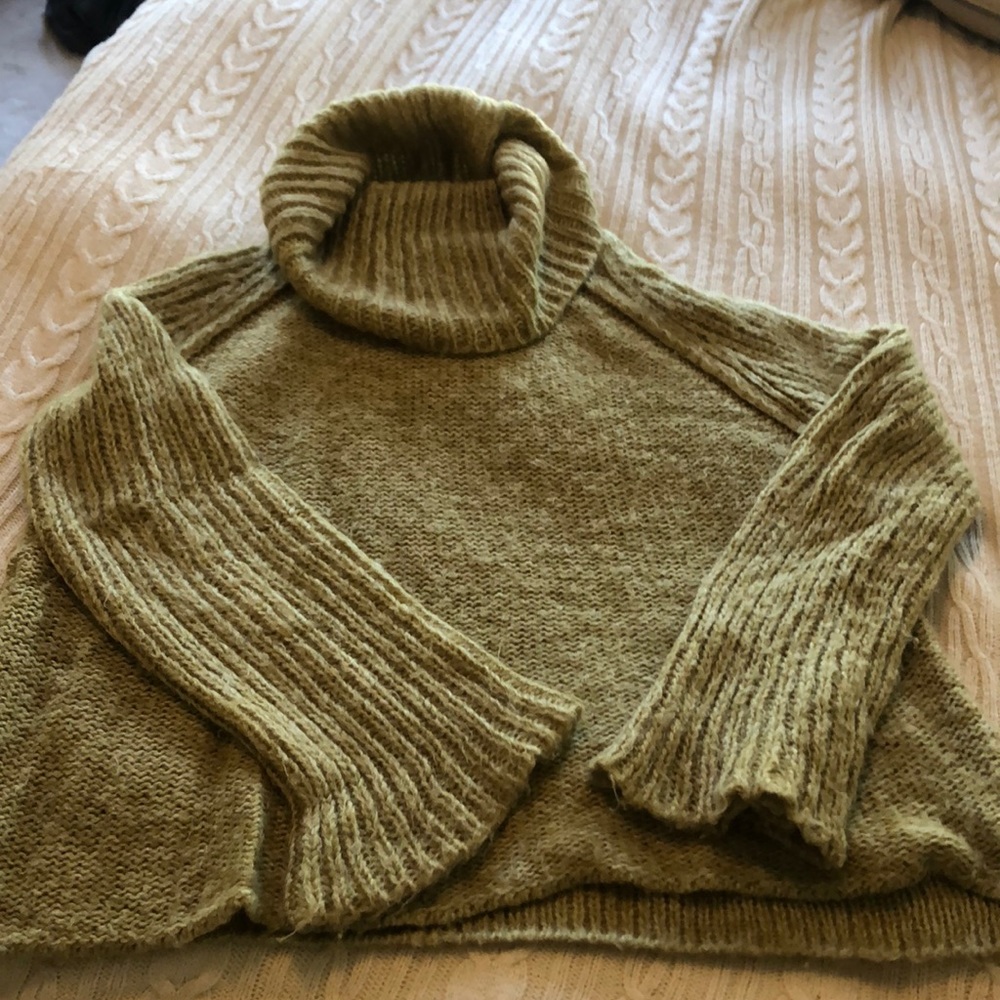 Wooden Ships cowl-neck knit sweater